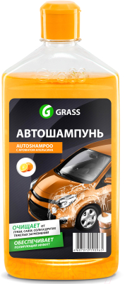 Автошампунь Grass Универсал Апельсин / 111100-1 (1л)