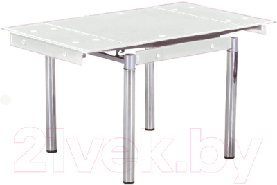 Обеденный стол Седия Karlota 16 (хром/белый)