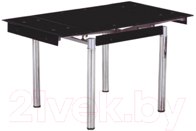 Обеденный стол Седия Karlota 16 (хром/черный)