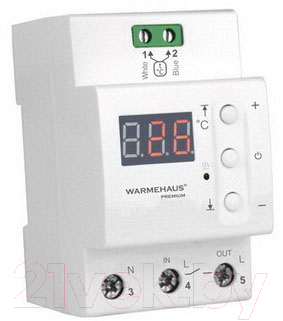 Терморегулятор для теплого пола Warmehaus DIN 30