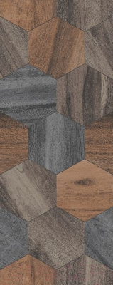 Декоративная плитка Керамин Миф 1 (200x500)
