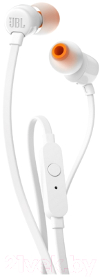 Наушники-гарнитура JBL Tune 110 / JBLT110WHT (белый)