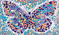 Декоративная плитка Сокол Гауди D693a (330x200) - 