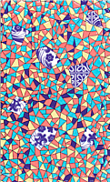 Декоративная плитка Сокол Гауди D692а (330x200) - 