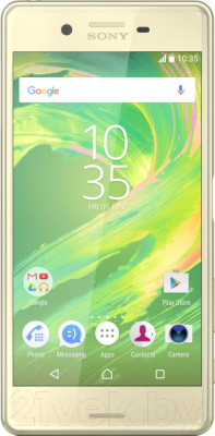 Смартфон Sony Xperia X Performance Dual Sim / F8132 (лаймовое золото)