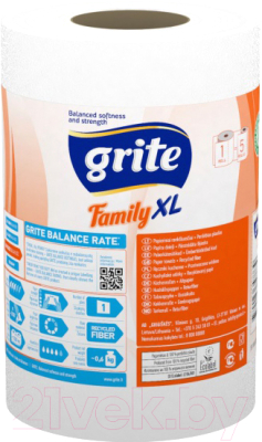 Бумажные полотенца Grite Family XL (1рул)