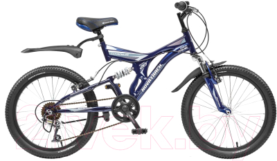Детский велосипед Novatrack Titanium 20SS6V.TITANIUM.DB5
