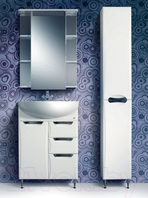 Шкаф-пенал для ванной Belux Сонет-Сити П30 (левый)