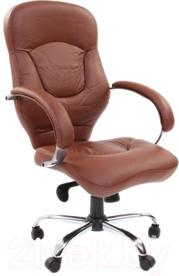 Кресло офисное Chairman 430 (коричневый)