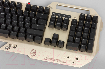 Клавиатура A4Tech Bloody B860 (золотистый/коричневый)