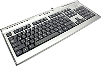 Клавиатура A4Tech KLS-7MUU (серебристый) - 
