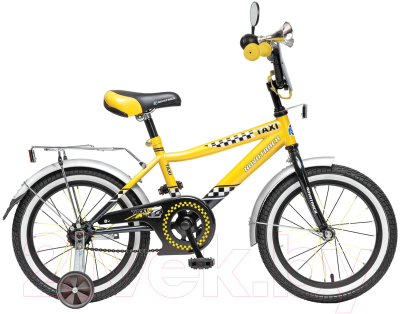 Детский велосипед Novatrack Taxi 167TAXI.YL6