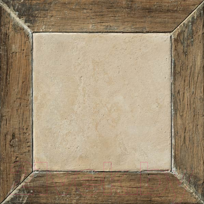 Декоративная плитка ColiseumGres Гарда (450x450, коричневый фрэйм)