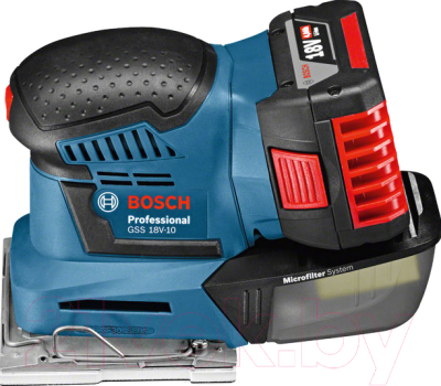 Профессиональная виброшлифмашина Bosch GSS 18V-10 Solo (0.601.9D0.200)