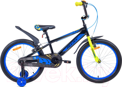 Детский велосипед AIST Pluto (16, черный)