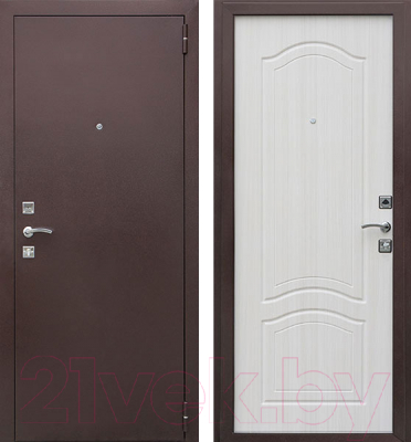 Входная дверь Йошкар Гарда Белый ясень (86x205, правая)