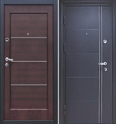 Входная дверь Йошкар Феррум Венге (86x205, левая)