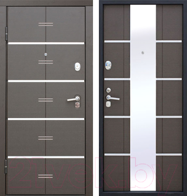 Входная дверь Йошкар Altatech Венге (97x204, левая)