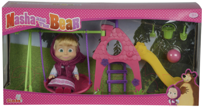 Кукла с аксессуарами Simba Маша на детской площадке с аксессуарами 109301816029