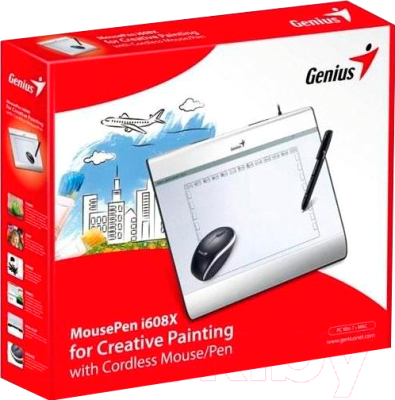 Графический планшет Genius MousePen i608X