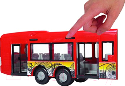 Масштабная модель автомобиля Dickie Городской автобус фрикционный / 203748001