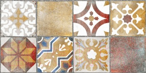 Декоративная плитка Нефрит-Керамика Лофт / 00-00-1-08-11-23-742 (400x200, песочный узор)