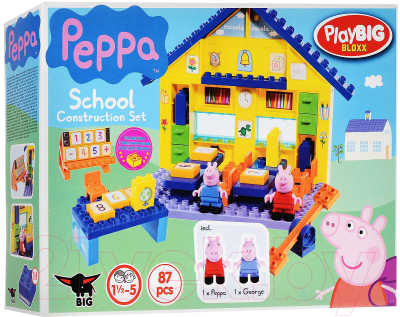 Конструктор BIG Школа Peppa Pig 800057075