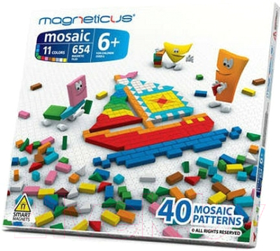 Развивающая игрушка Magneticus Мозаика / MM-0650 (654эл)