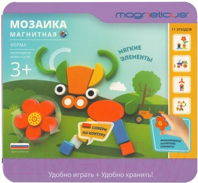 Развивающая игрушка Magneticus Ферма / MС-002