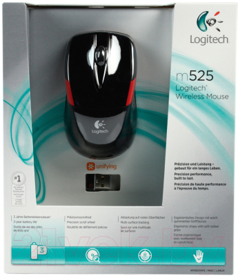 Мышь Logitech M525 (910-002583)