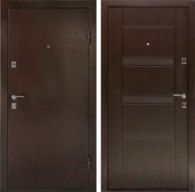 Входная дверь Дверной Континент Комфорт В (88x205, правая)