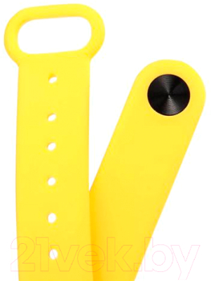 Ремешок для фитнес-трекера Xiaomi Mi Band 2 (желтый)