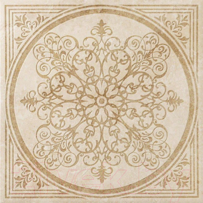 Декоративная плитка Italon НЛ-Стоун Айвори Блум (600x600)