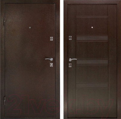 Входная дверь Дверной Континент Комфорт В (88x205, левая)