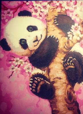 Картина по номерам Picasso Медвежонок панды (PC3040052)