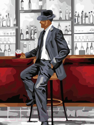Картина по номерам Picasso Мужчина в баре (PC3040062)