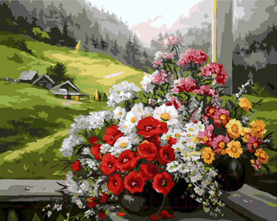 Картина по номерам Picasso Альпийский пейзаж (PC4050206)