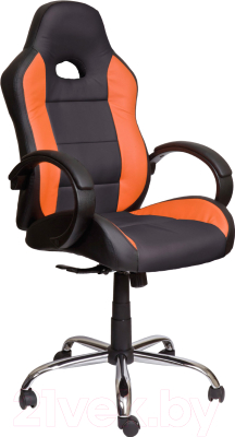 Кресло геймерское Седия Tyrrell Eco (черный/оранжевый)