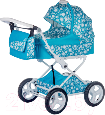 Детская универсальная коляска Babyhit Evenly Plus 2 в 1 (Aquamarine)