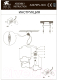 Миниатюра изображения товара Люстра Arte Lamp Serenata A3479PL-3CC