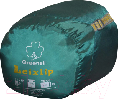 Спальный мешок GREENELL Лейкслип (левый, коричневый)