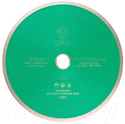 Отрезной диск алмазный DIAM 1A1R Granite 000243