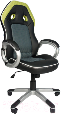 Кресло геймерское Everprof Drive (черный/зеленый)
