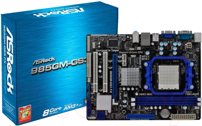 Материнская плата AsRock 985GM-GS3 FX