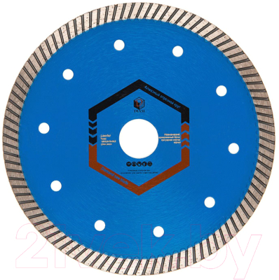 Отрезной диск алмазный DIAM Turbo Leader 000456