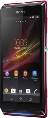 Смартфон Sony Xperia L (C2105) Red - общий вид