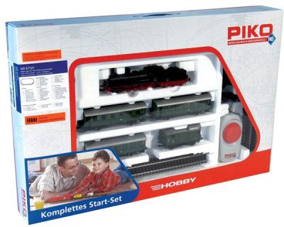 Железная дорога игрушечная Piko Паровоз и 4 пассажирских вагона (57121) - упаковка
