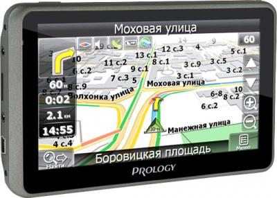 GPS навигатор Prology iMap-536BT - вид сбоку