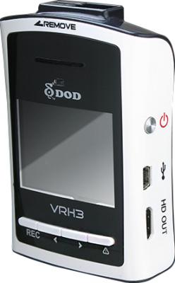Автомобильный видеорегистратор DOD VRH3 - дисплей