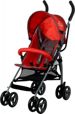 Детская прогулочная коляска Caretero Alfa (Red) - общий вид